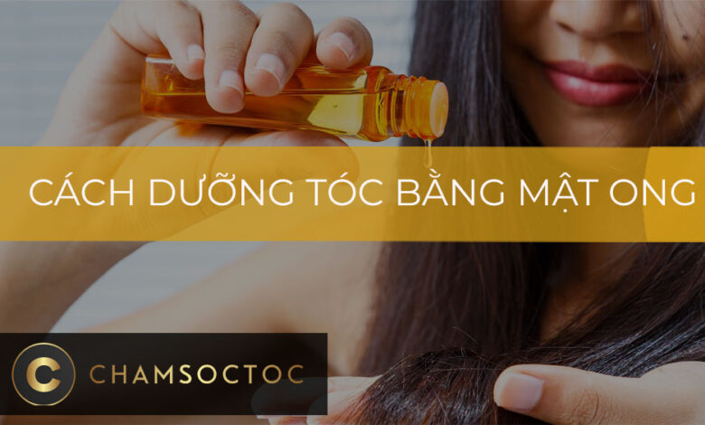 Cách dưỡng tóc bằng mật ong