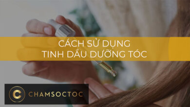 Cách sử dụng tinh dầu dưỡng tóc