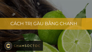 Cách trị gàu bằng chanh