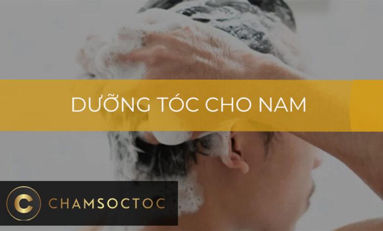 Dưỡng tóc cho nam